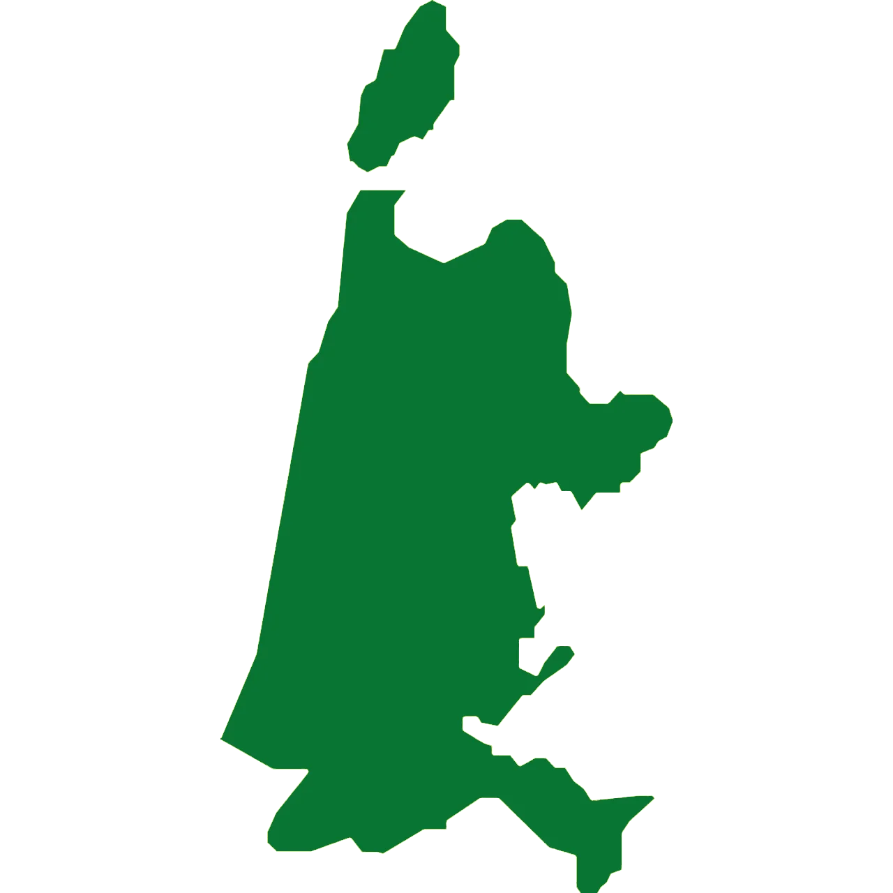 Werkgebied Noord-Holland